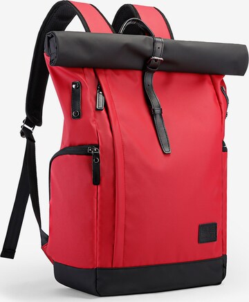 Peak Time Backpack 'PT-305' in Red