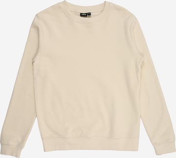 LMTD - Sweatshirt 'NLNNIZU' em branco: frente
