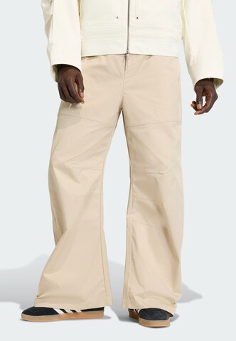 ADIDAS ORIGINALS Loose fit Trousers 'Premium Essentials' in Beige: front