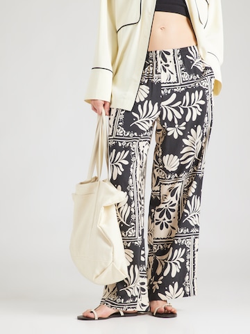 VERO MODA Wide leg Παντελόνι 'VMKELLY' σε μαύρο: μπροστά