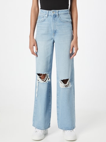 Wide leg Jeans 'HOPE' di ONLY in blu: frontale