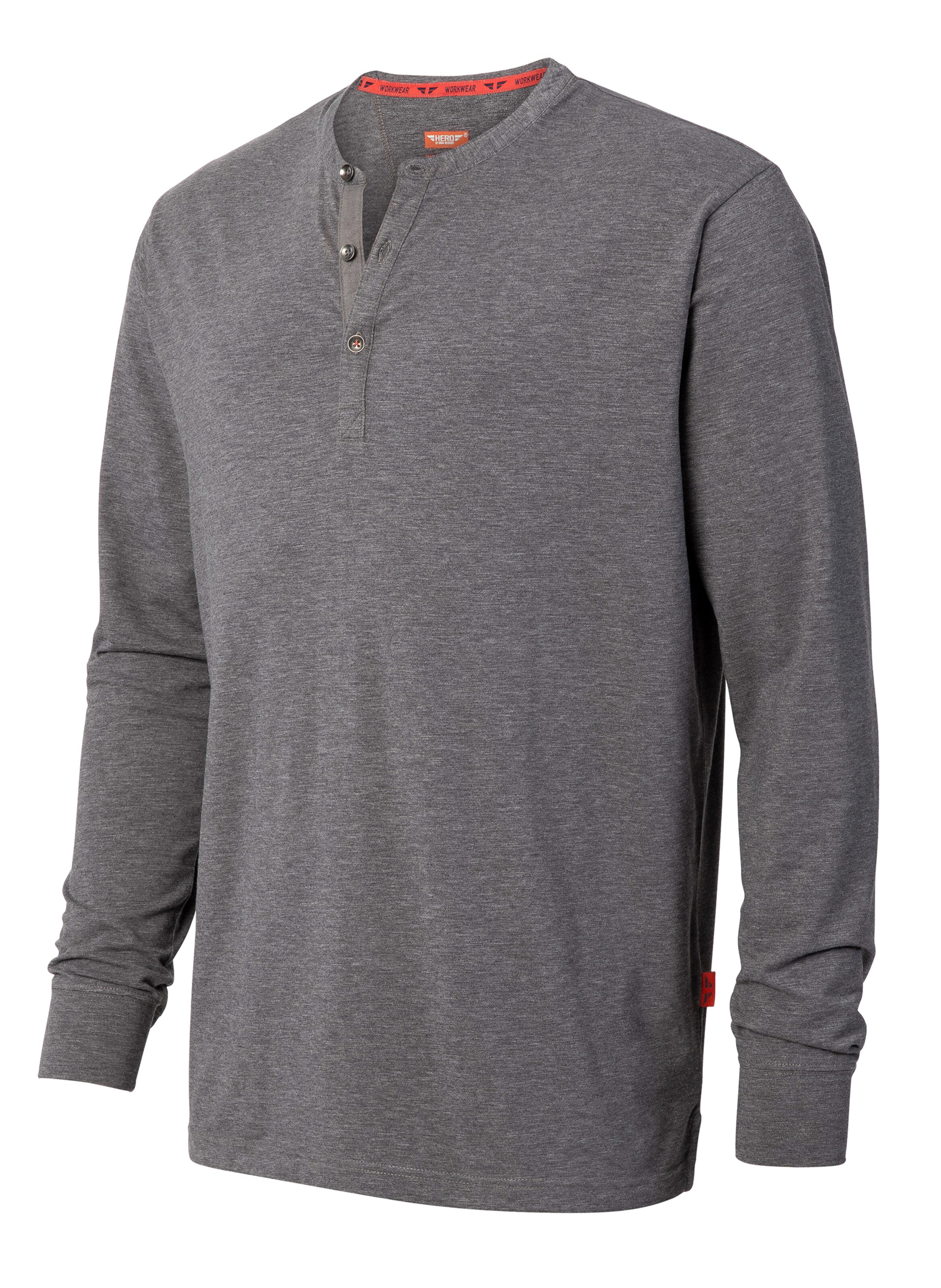 Hero Shirt 'HANO' in Grey: front