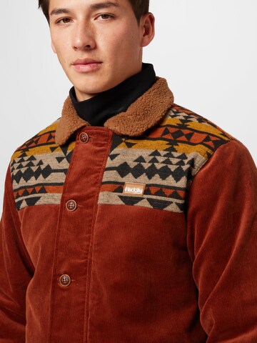 Iriedaily Between-season jacket 'Trapas' in Brown