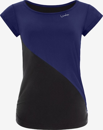 T-shirt fonctionnel 'AET109LS' Winshape en bleu : devant