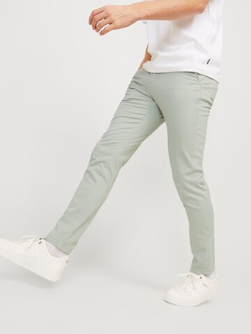 žalia JACK & JONES Prigludęs „Chino“ stiliaus kelnės 'JJIMarco JJBowie'