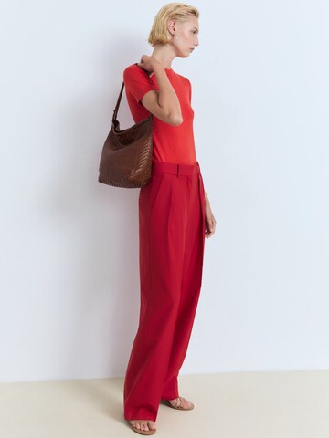 MANGO Pullover in Rot