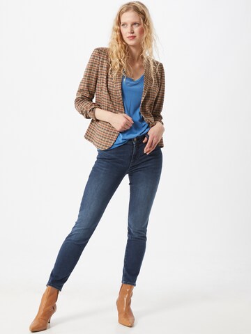 PIECES Shirt 'PCKamala' in Blue