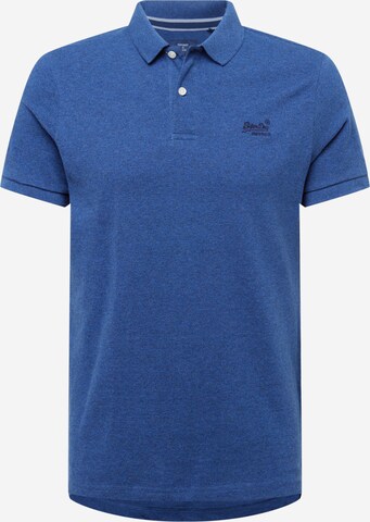 Superdry Shirt 'CLASSIC' in Blue: front