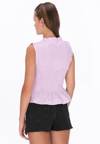 myMo ROCKS - Blusa 'Rock' em roxo