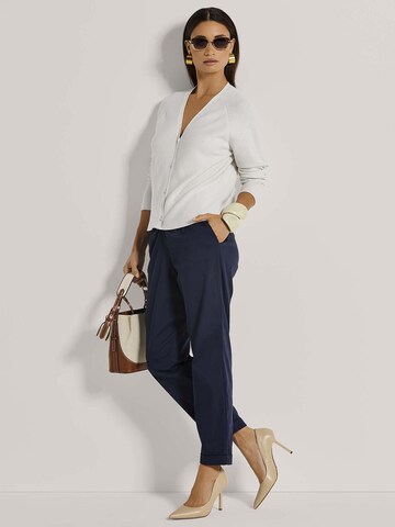 MADELEINE Gebreid vest in Wit