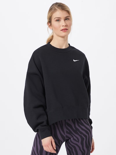 Nike Sportswear Majica 'Essentials' | črna barva, Prikaz modela