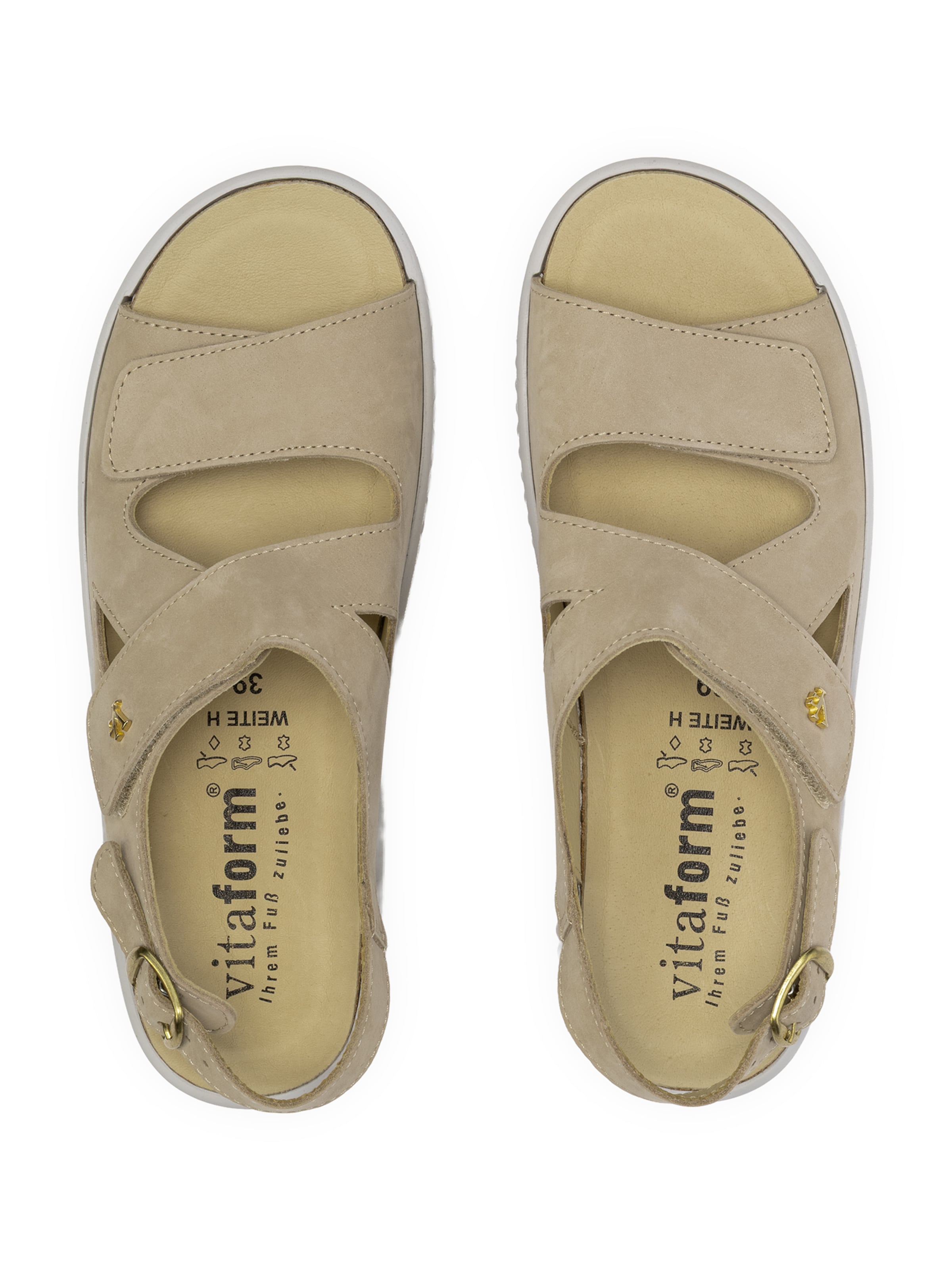 Sandales VITAFORM en beige