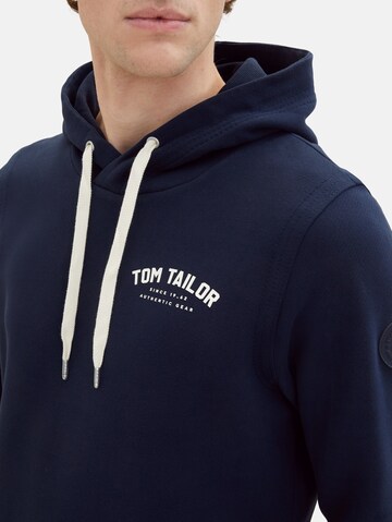 TOM TAILOR Sweatshirt in Blau