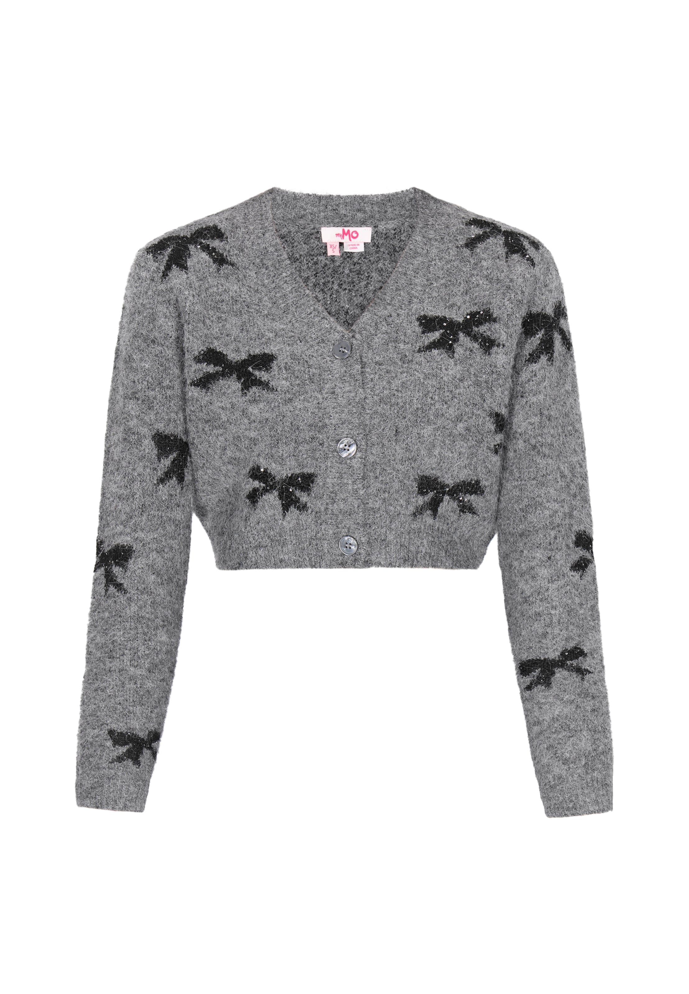 MYMO Kampsun, värv hall: eest vaates