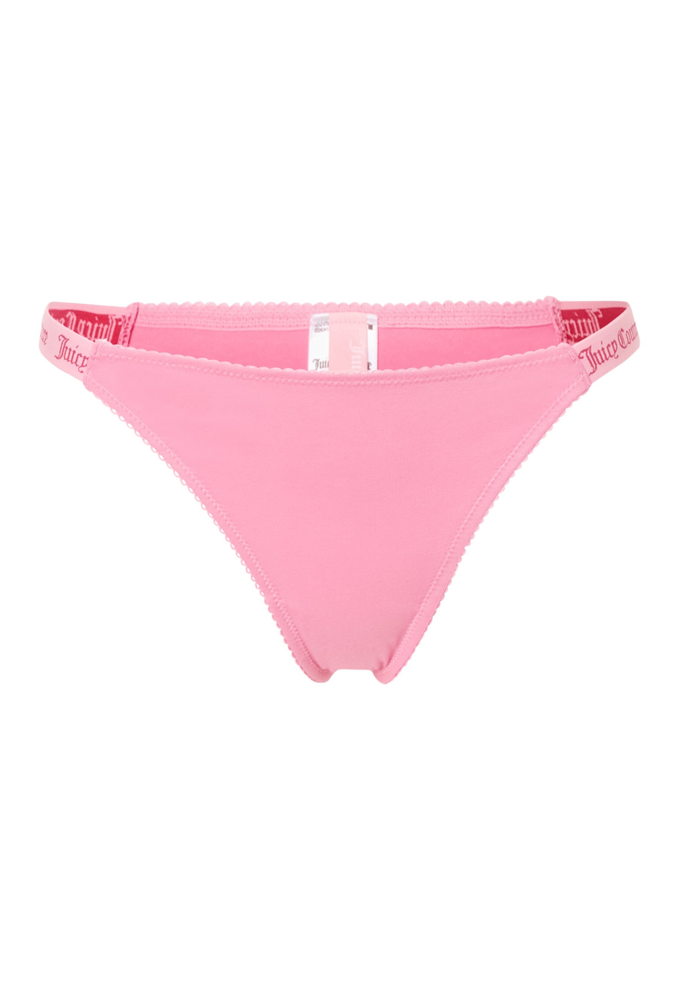 Juicy Couture - Tanga em rosa: frente