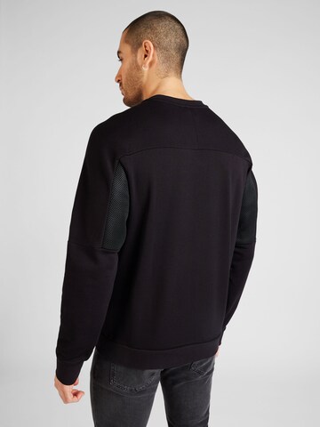 EA7 Emporio Armani Sweatshirt in Zwart