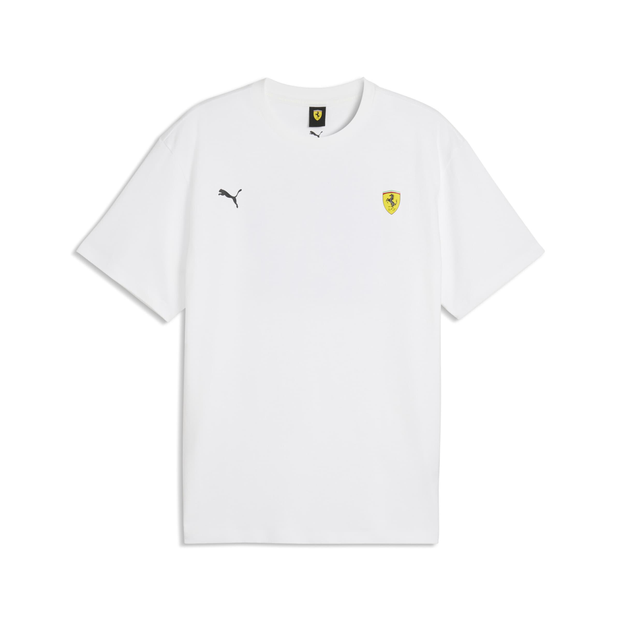T-Shirt fonctionnel 'Scuderia Ferrari Miami' PUMA en blanc : devant