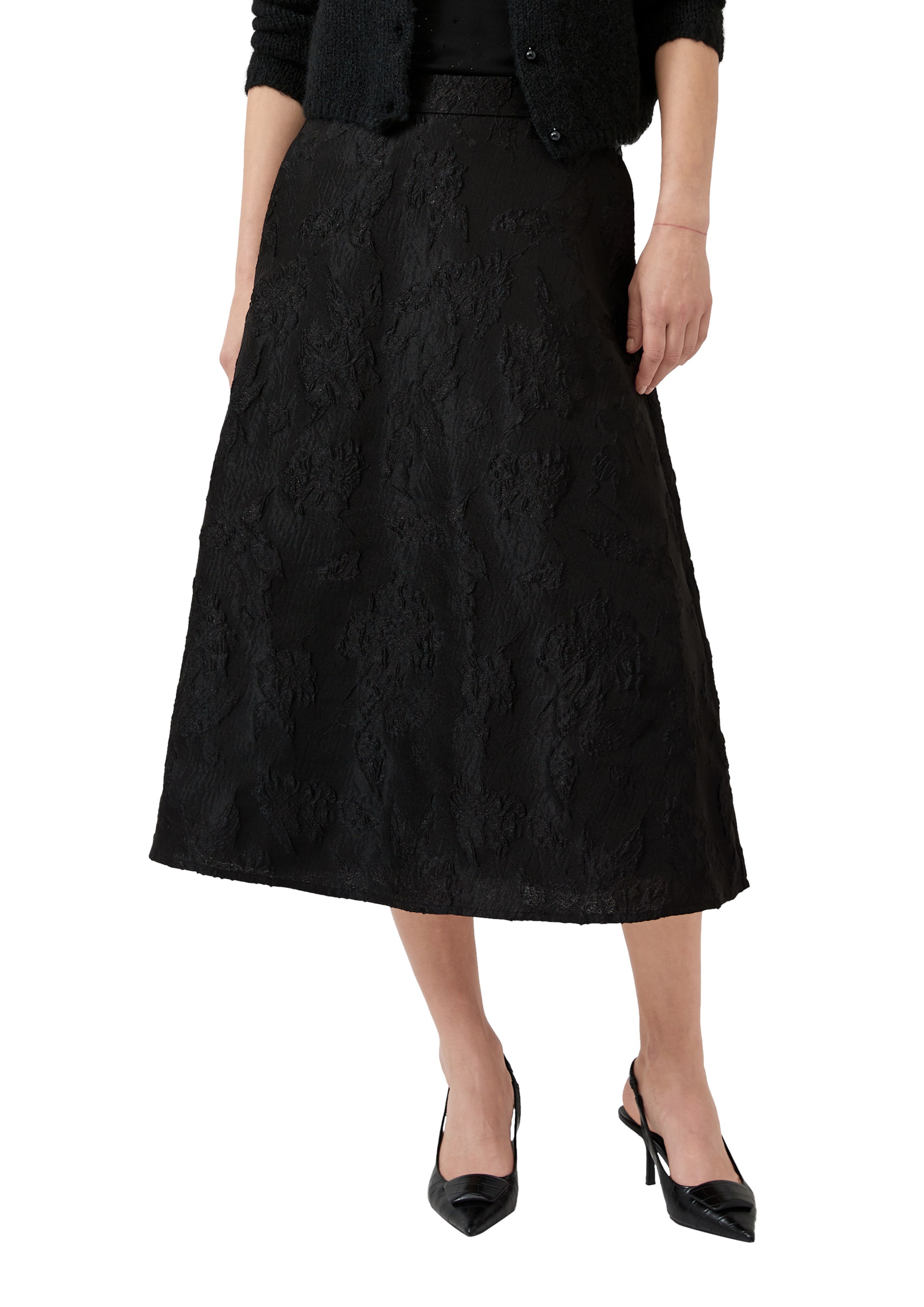 Jupe s.Oliver en noir : devant