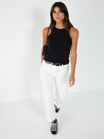 No Matter What Top in Schwarz
