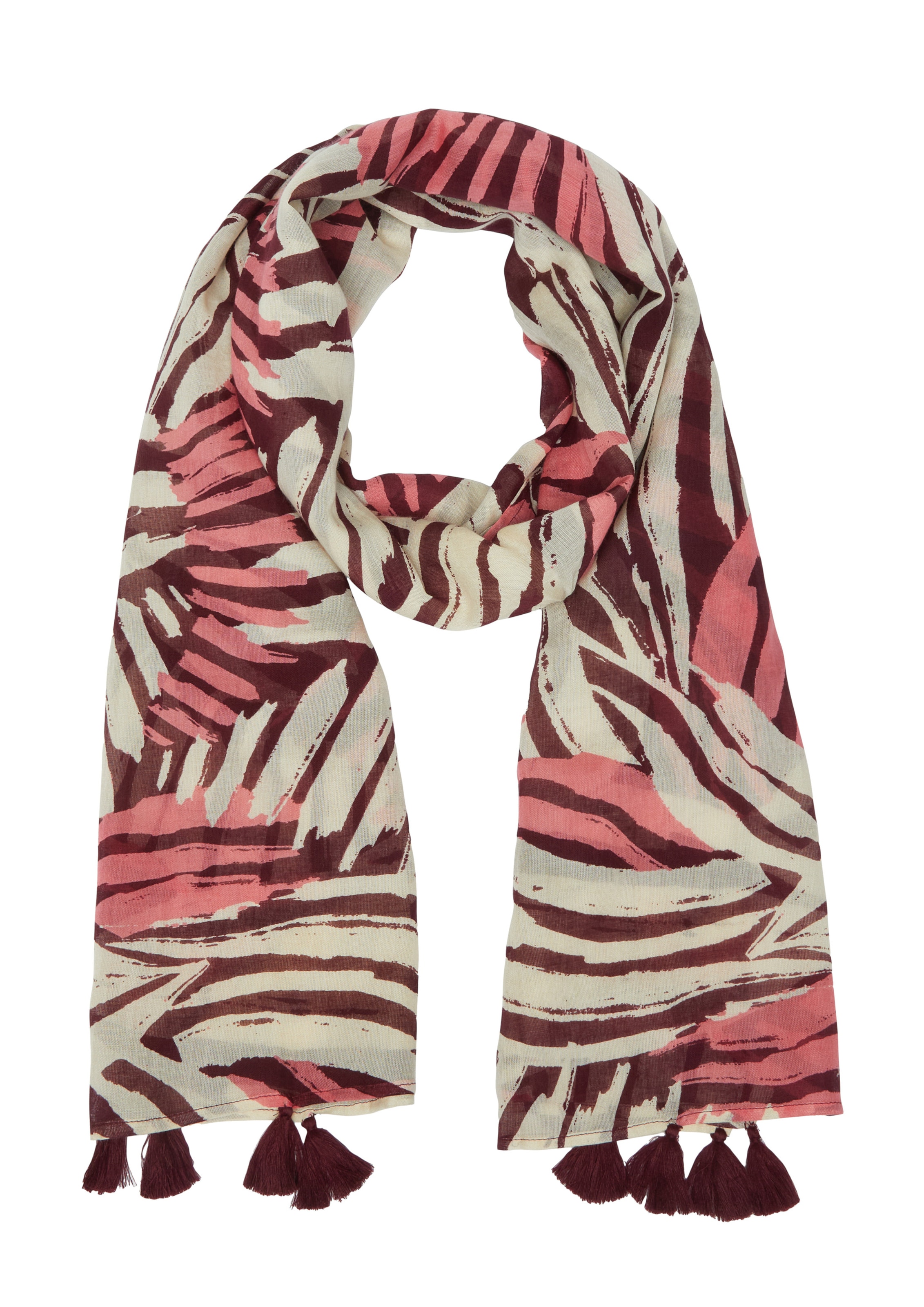 s.Oliver Scarf in Pink: front