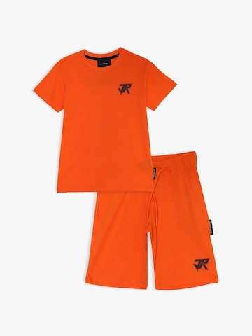 John Richmond Set 'Summer Camp' in Orange: Vorderseite