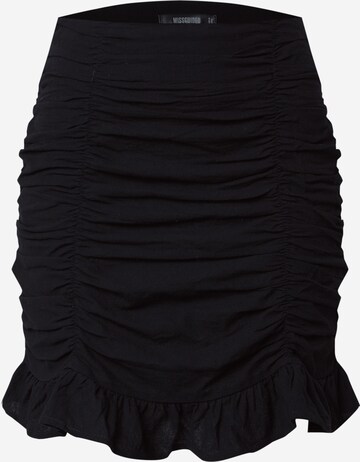 Missguided Skirt in Black: front