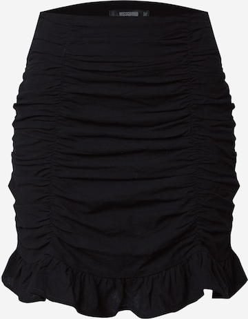 Missguided Spódnica w kolorze czarny: przód