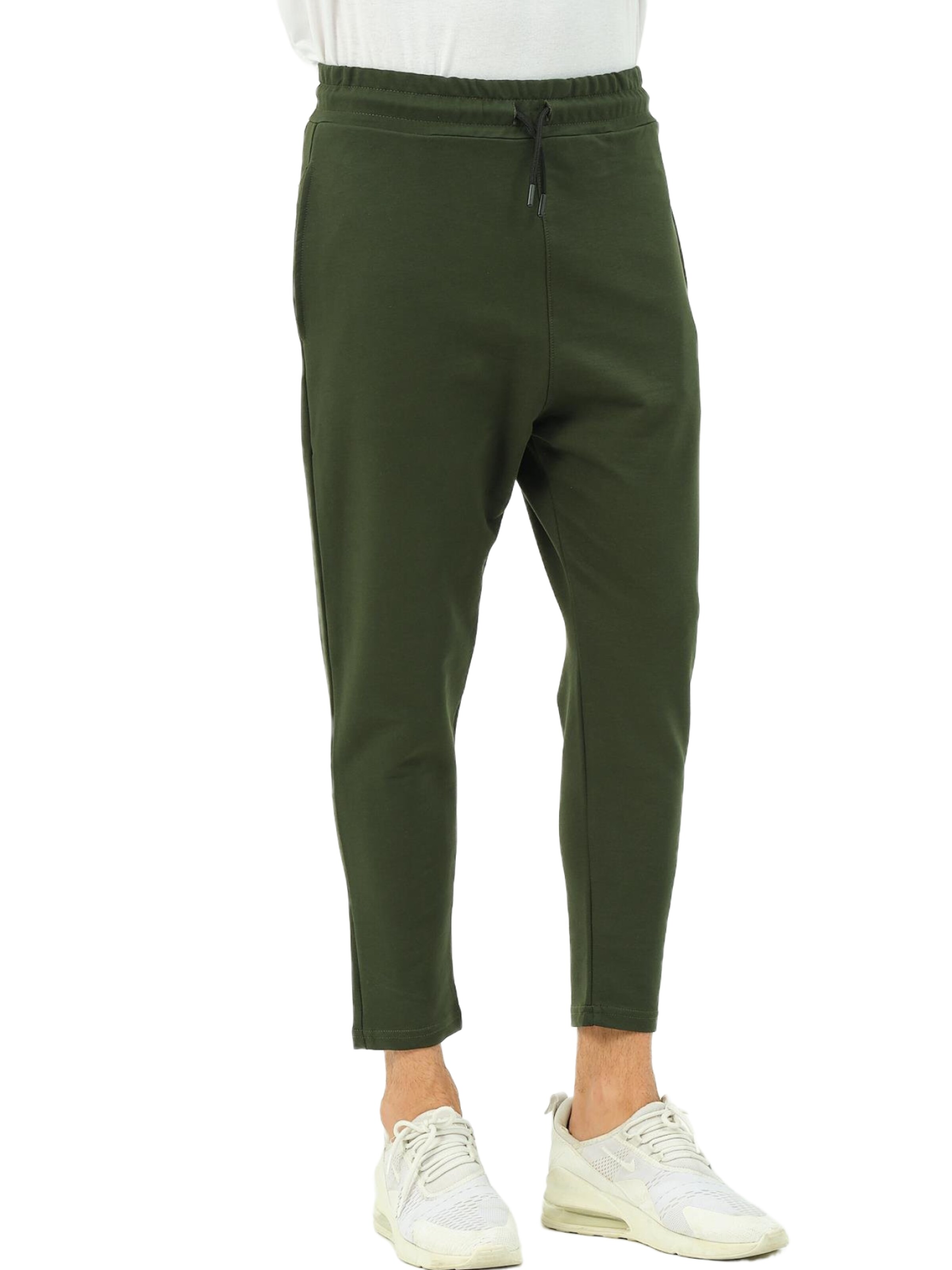 Effilé Pantalon C&City en vert