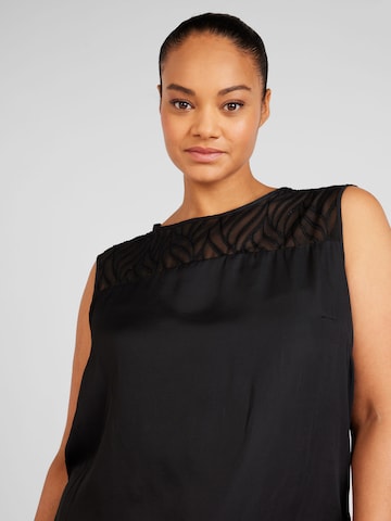 ABOUT YOU Curvy Top 'Rhea' in Black