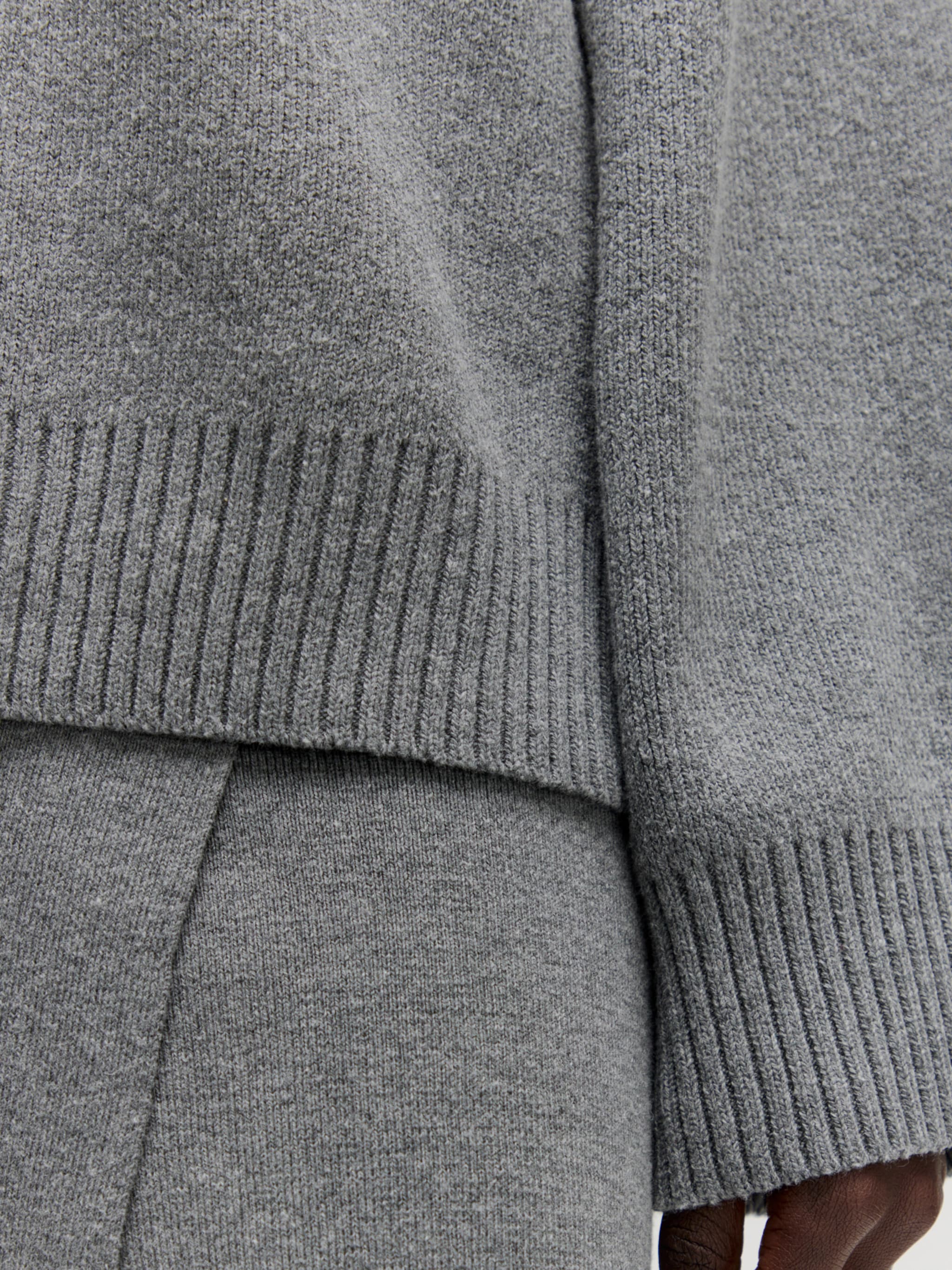EDITED Producten Trui 'Solveig' Grijs gemêleerd
