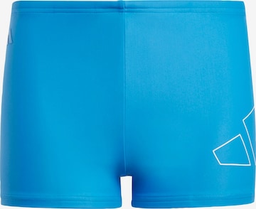 ADIDAS PERFORMANCE - Moda de baño deportiva 'Performance Big Bars Swim Boxers' en azul: frente