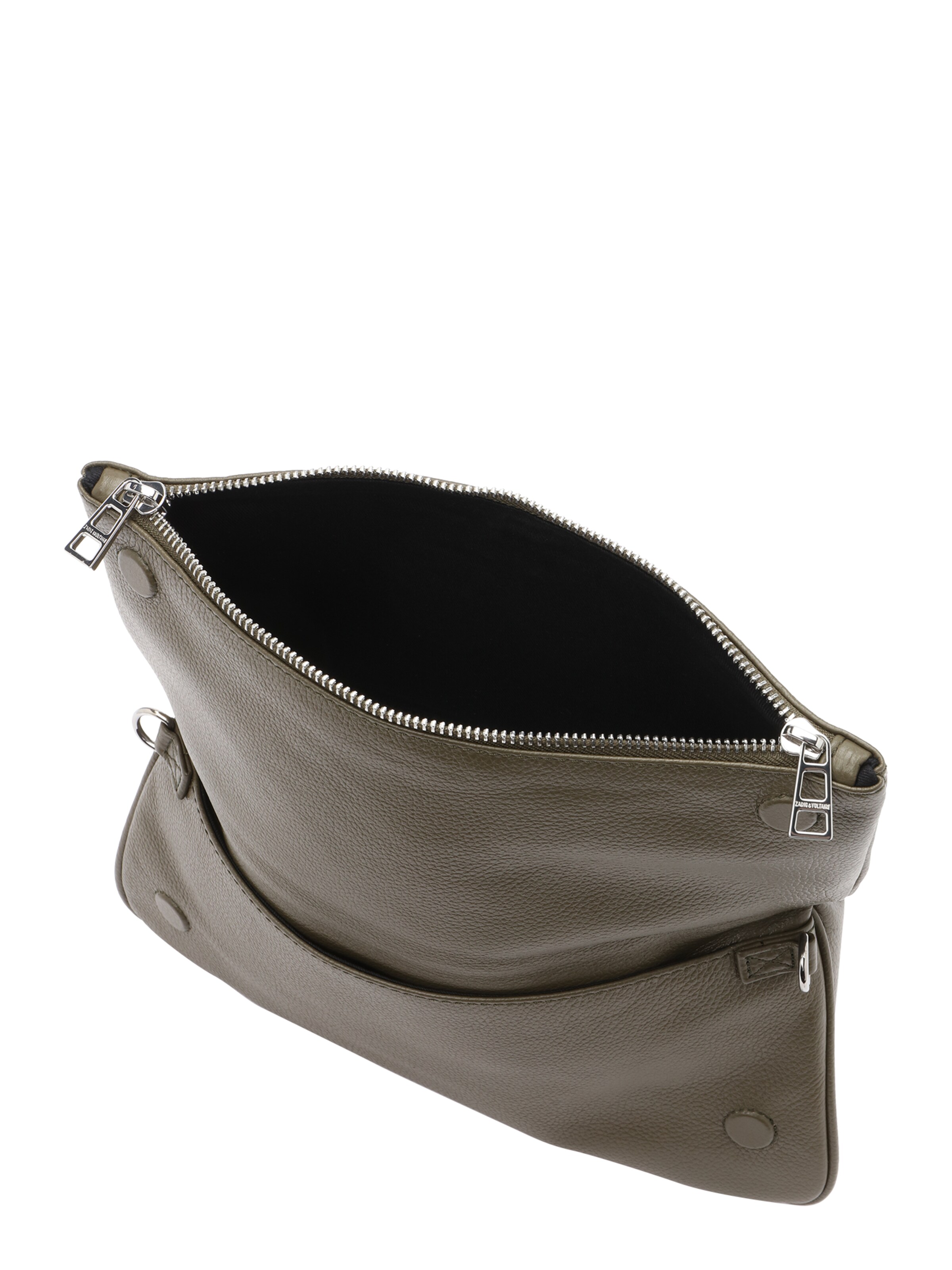 Zadig & Voltaire Клъч 'ROCK' в зелено