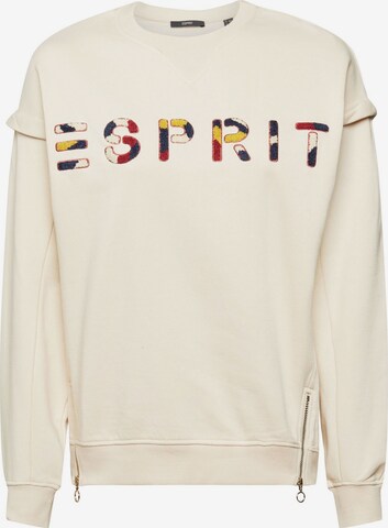 Esprit Collection Sweatshirt in Beige: front