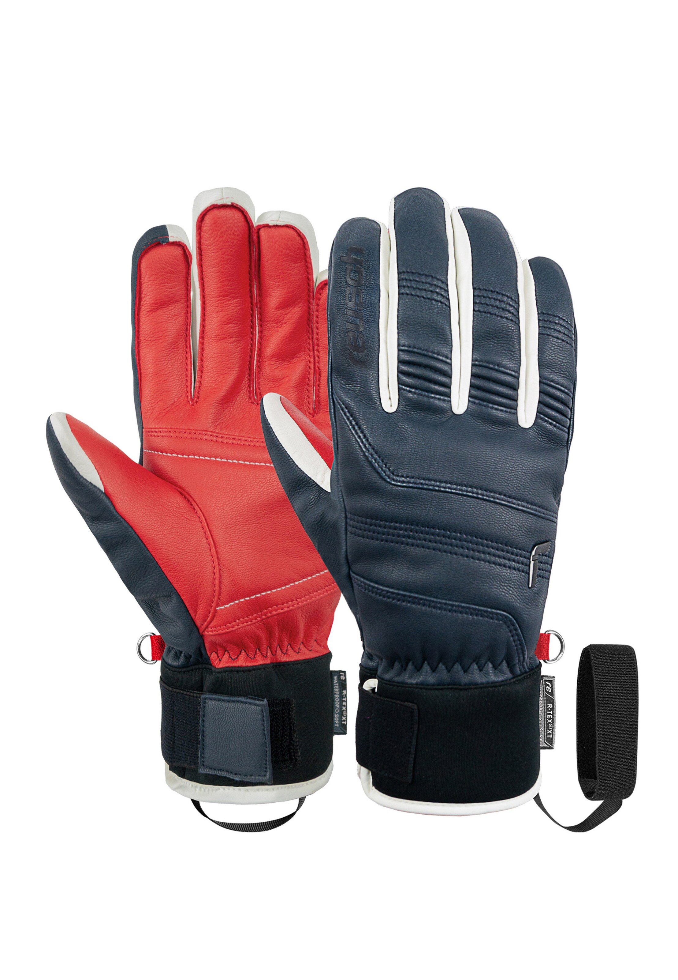 REUSCH Fingerhandschuhe 'Highland R-TEX® XT' in Blau: Vorderseite