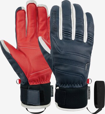 REUSCH Athletic Gloves 'Highland R-TEX® XT' in Blue: front