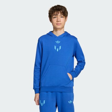 ADIDAS ORIGINALS Sweatshirt 'Messi' in Blauw: voorkant
