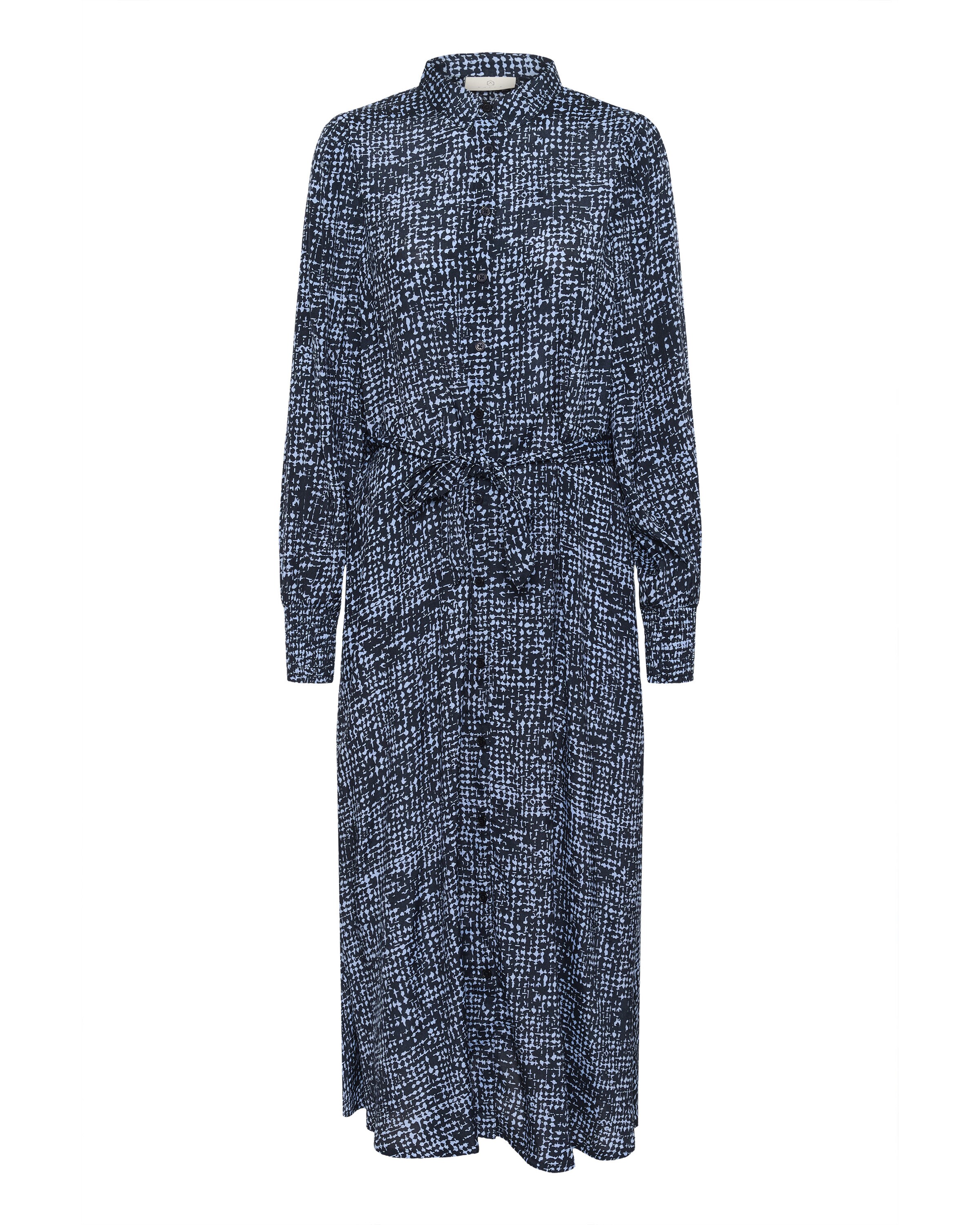 Kaffe Kleid  'Pollie' in Blau: Vorderseite