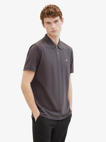 TOM TAILOR Poloshirt in Grau: predná strana