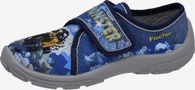 Fischer-Markenschuh Slippers in Blue / Mixed colors, Item view