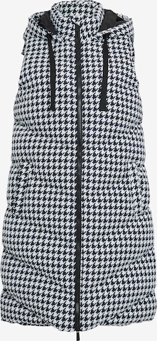 Threadbare Bodywarmer 'Vampie' in Zwart: voorkant