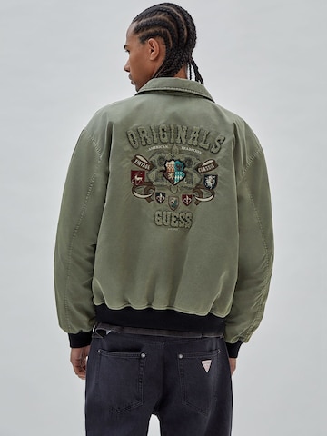 GUESS Between-Season Jacket in Green