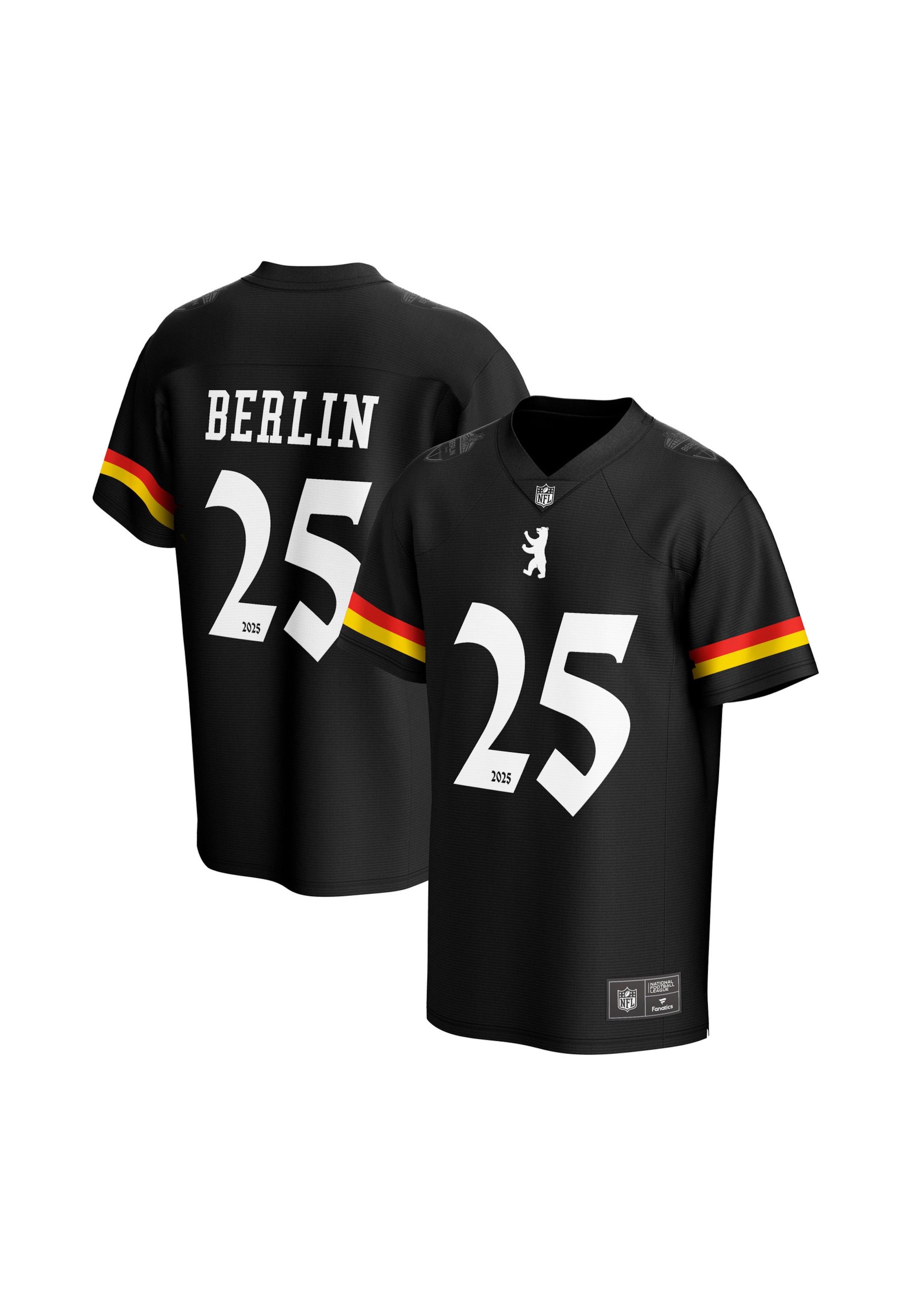 NIKE Trikot 'NFL Berlin' in Schwarz