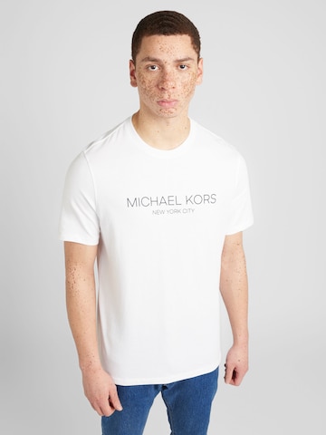 Tricou de la Michael Kors pe alb: față