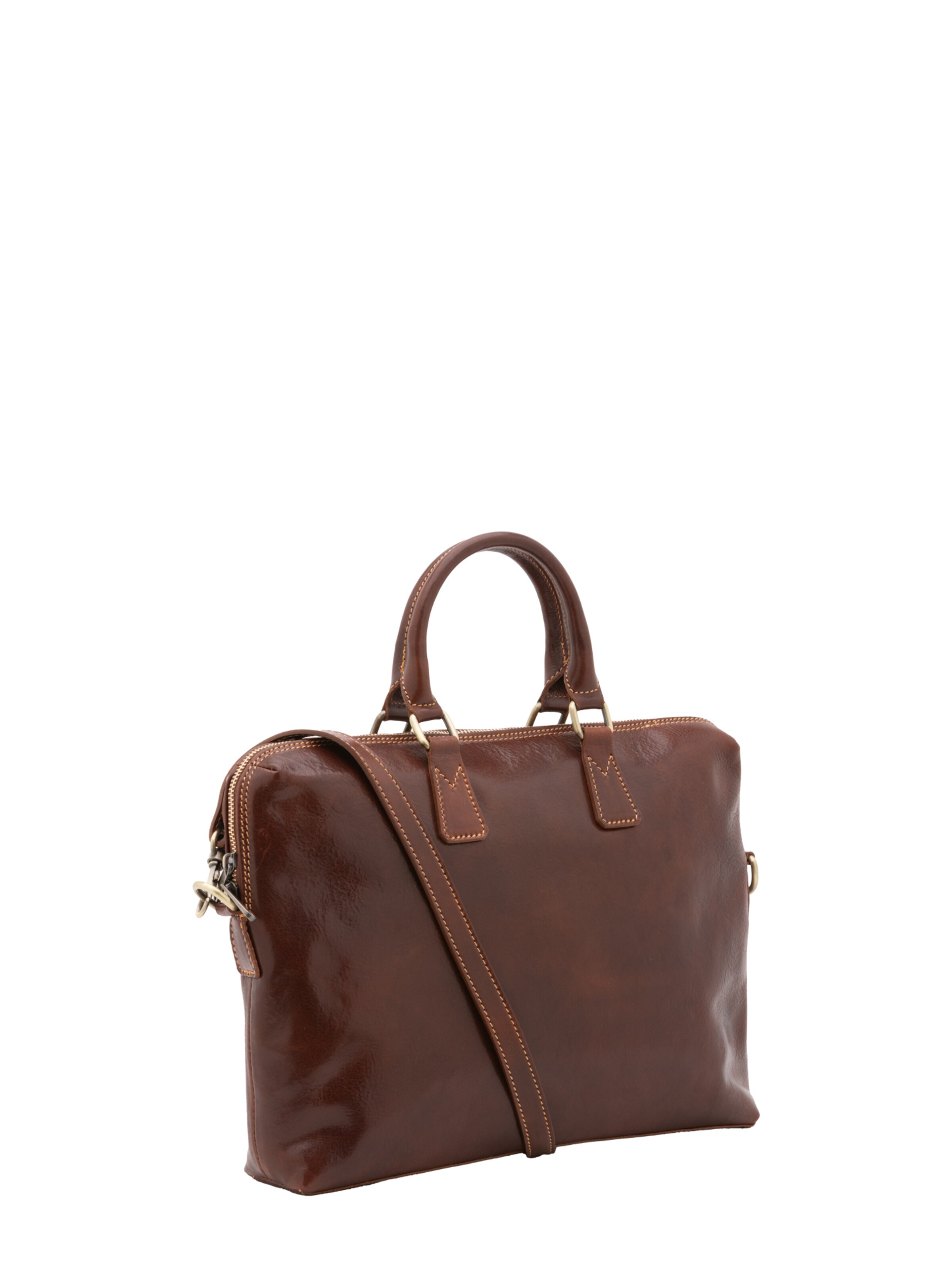 Viola Castellani Document bag in Brown: front