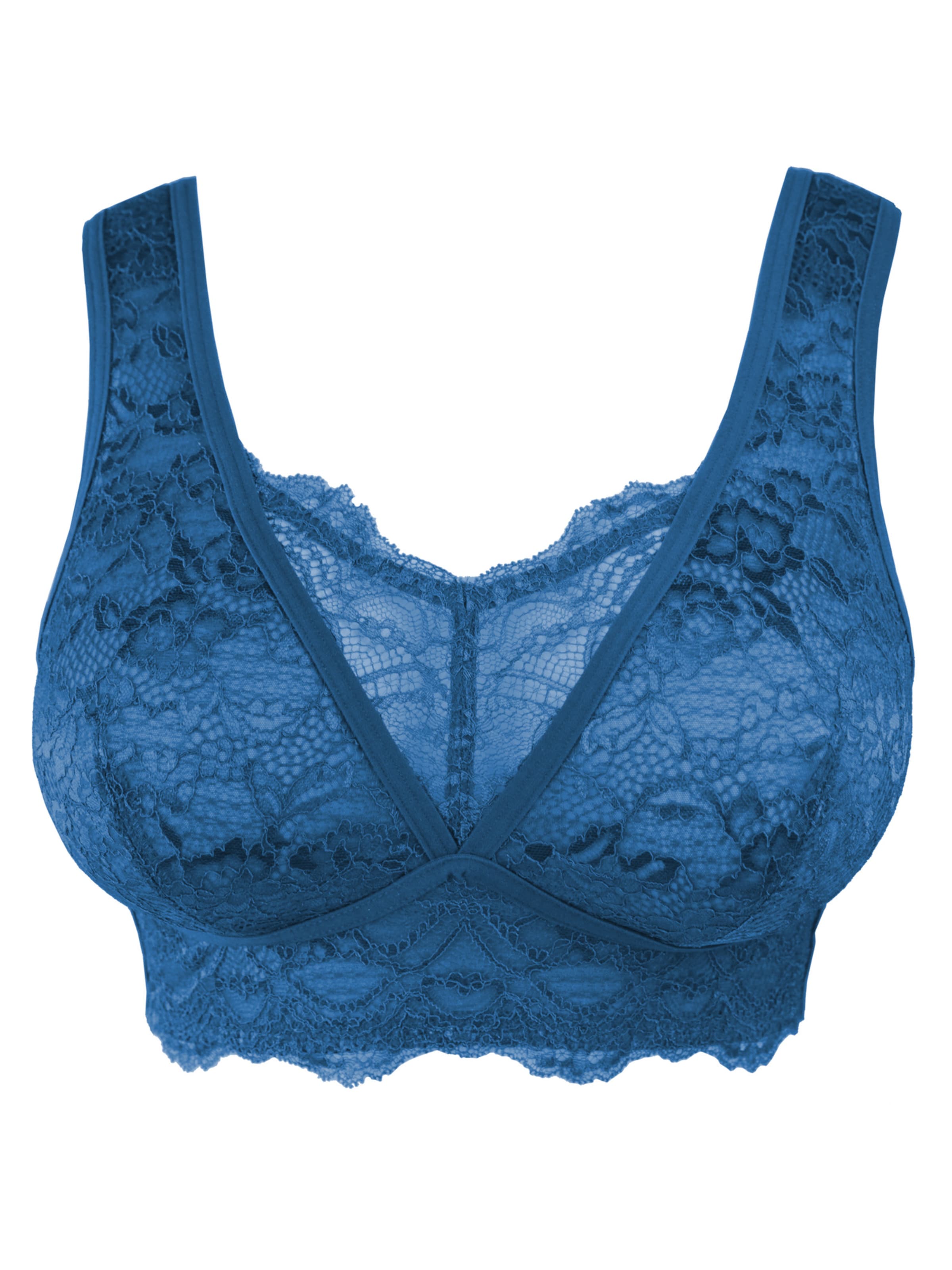 SugarShape Bustier BH 'Eliana' in Blau: Vorderseite