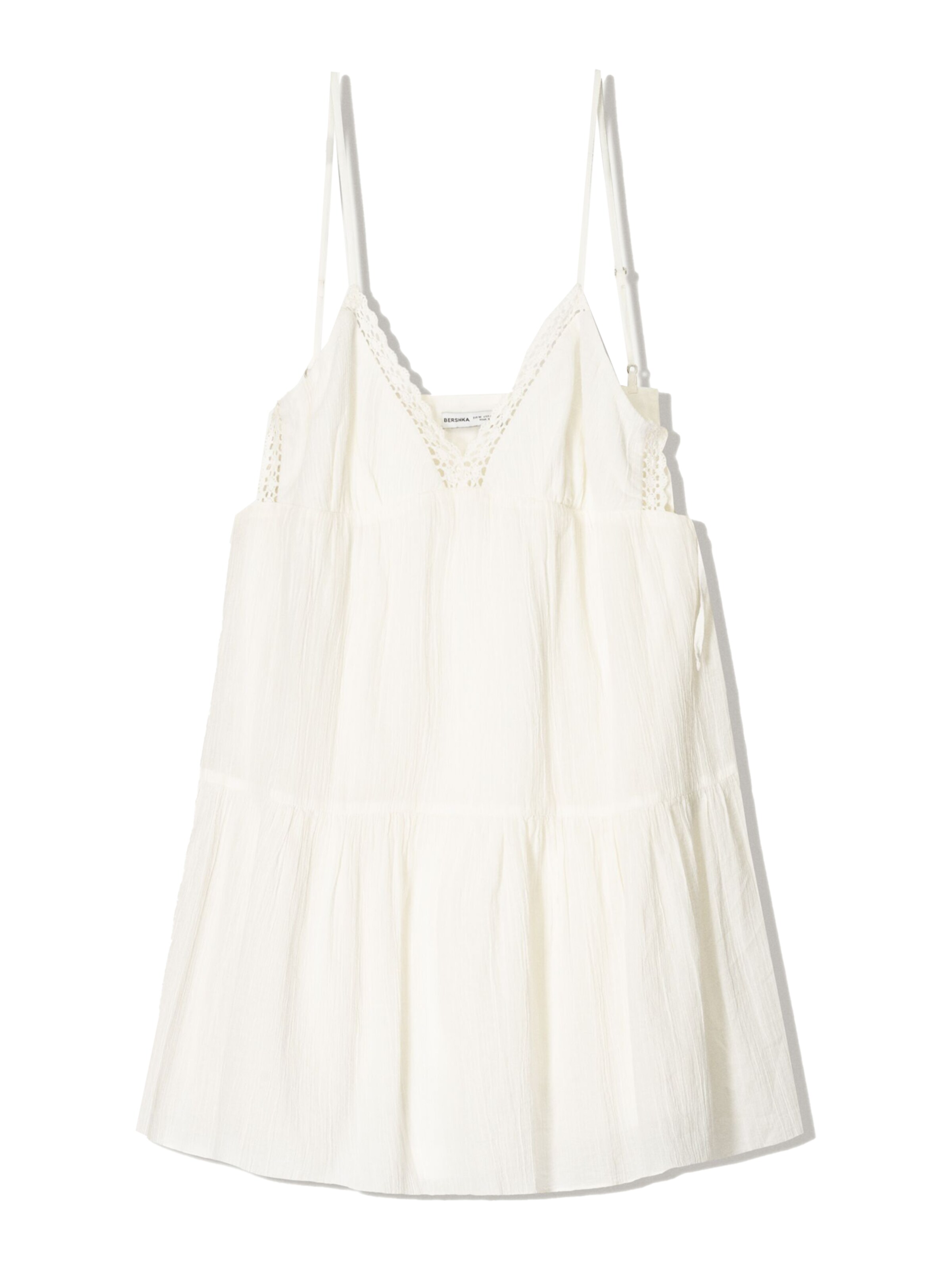 Bershka Poletna obleka | bež barva: sprednja stran