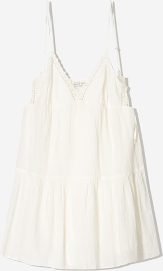 Bershka Ljetna haljina u ecru/prljavo bijela, Pregled proizvoda