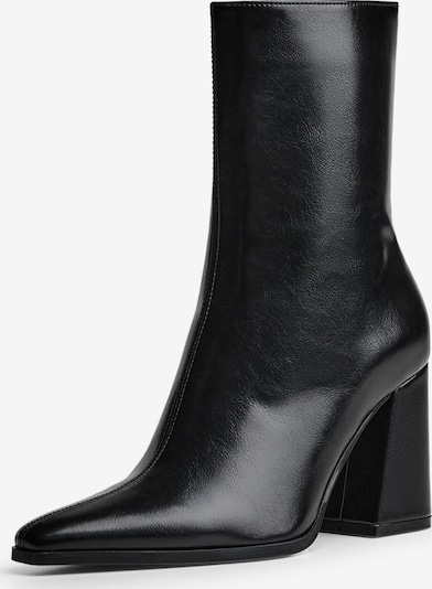 Bershka Stiefelette in schwarz, Produktansicht