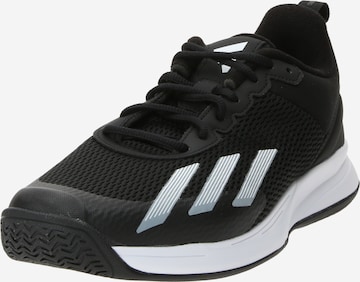 ADIDAS PERFORMANCE Athletic Shoes 'Courtflash Speed' in Black: front