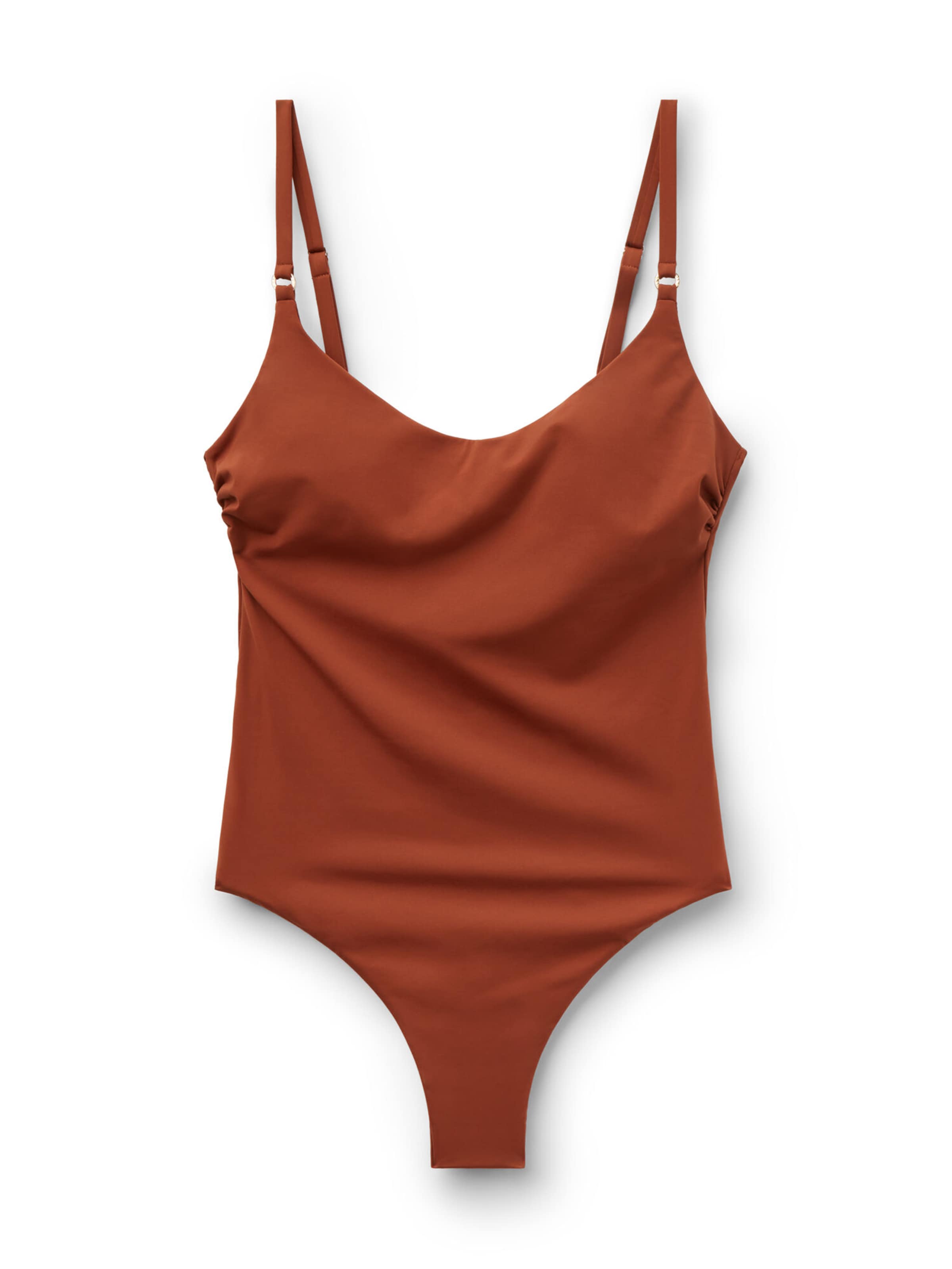 CALZEDONIA Swimsuit 'Premium Fit' in Brown: front